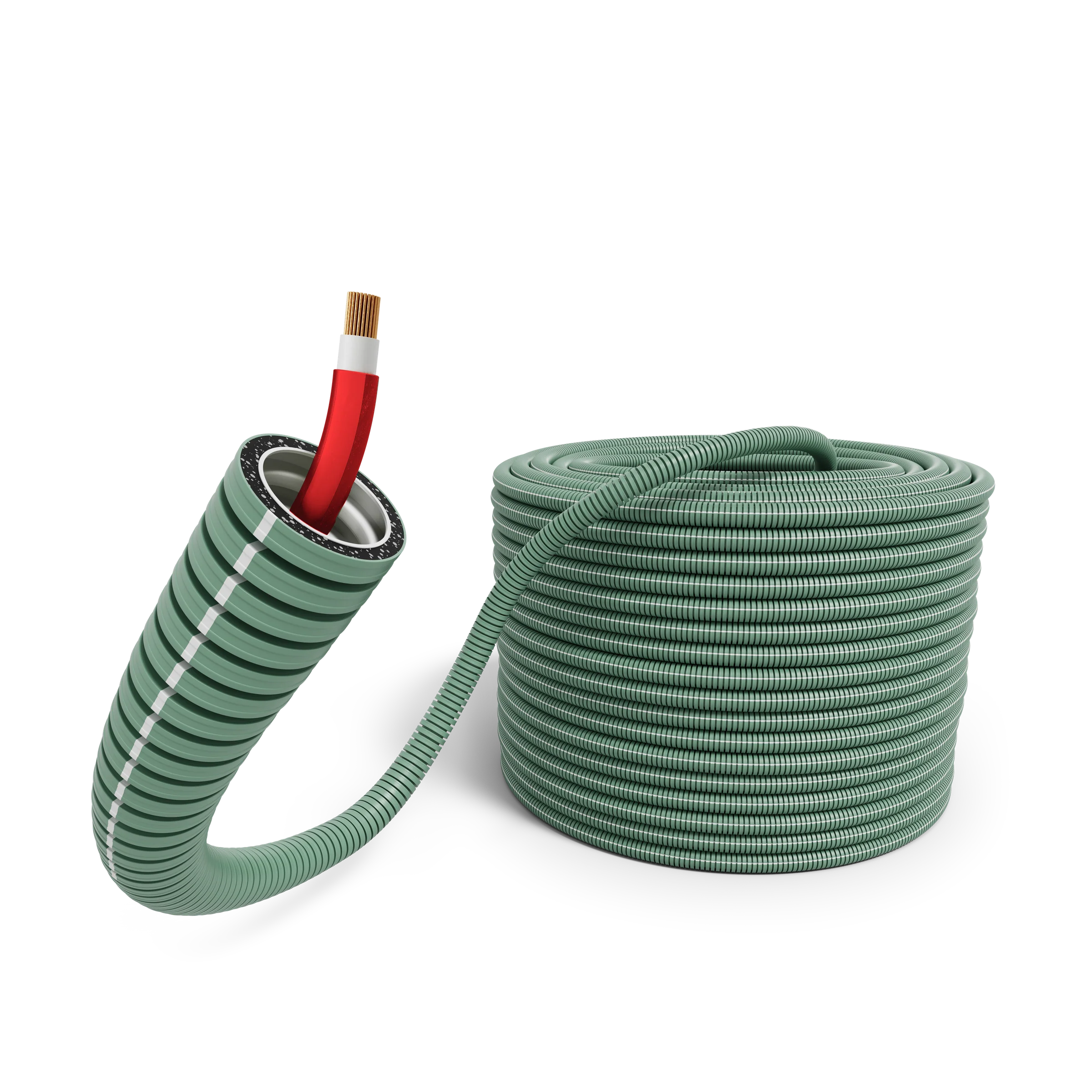 Flexbuis 16/H1Z2Z2-K 1x6 Rood UV iCable rPP R100