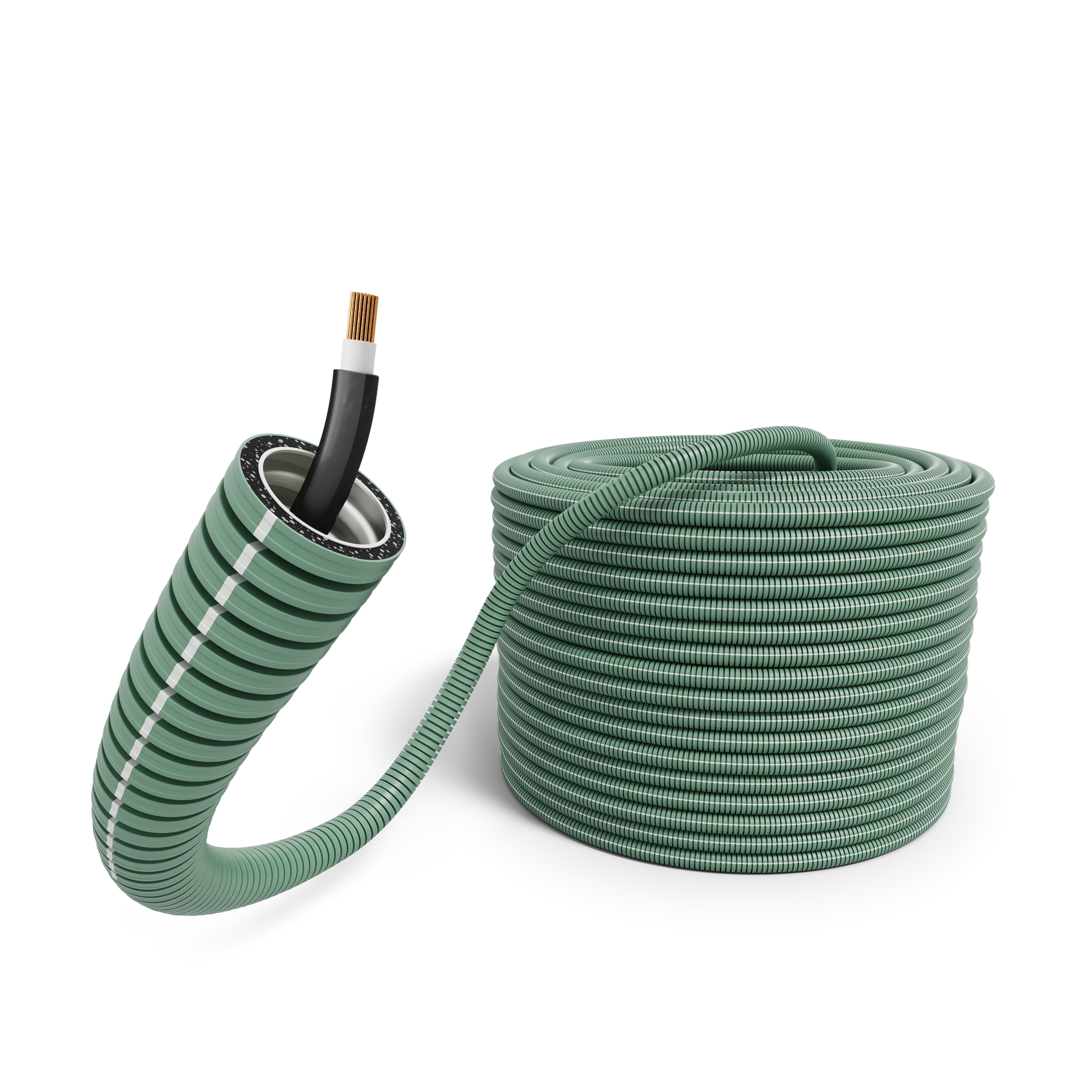 Flexbuis 16/H1Z2Z2-K 1x6 Zwart UV iCable rPP R100