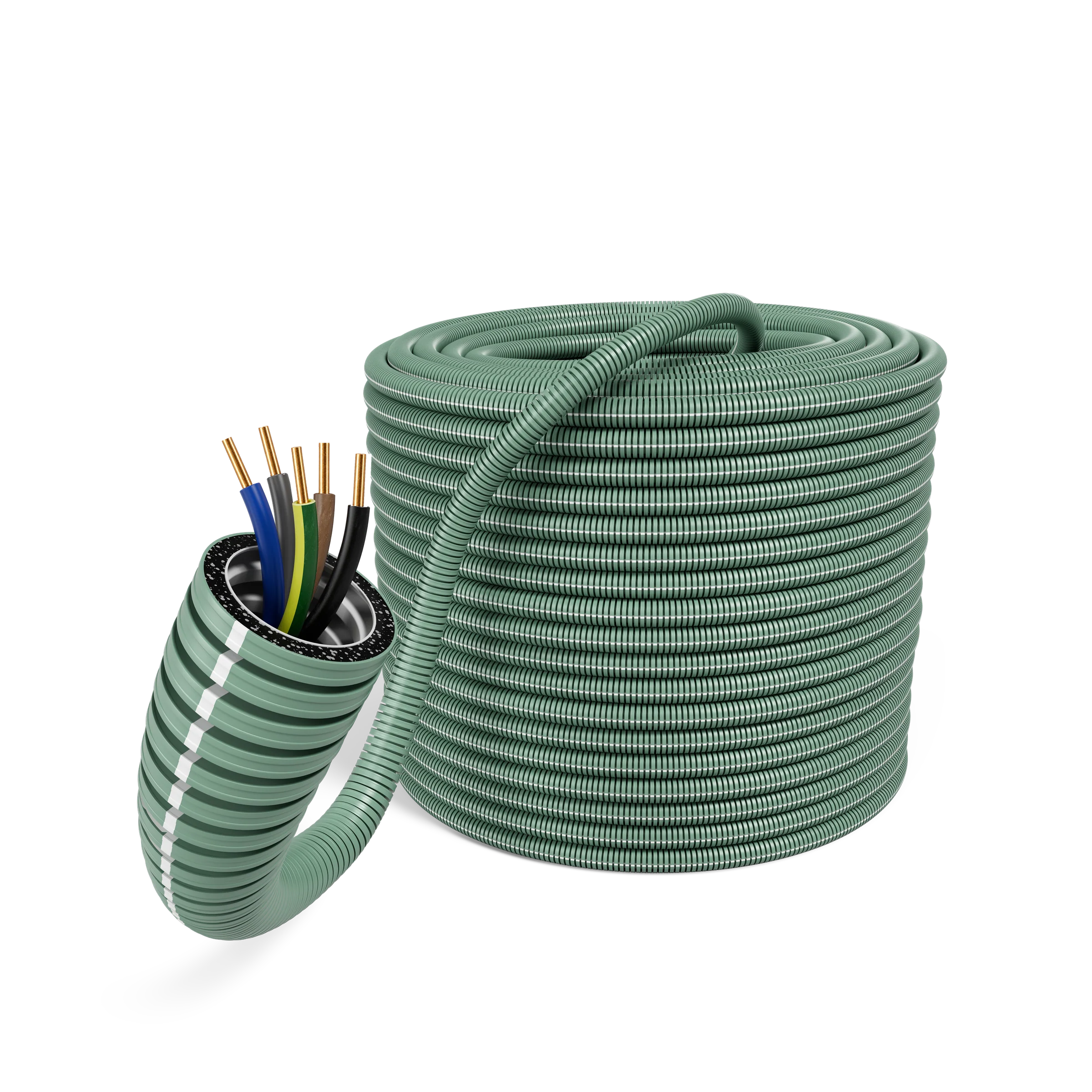Flexbuis 20/H07V-U 5G2,5 (BR/BL/GG/ZW/GRIJS) iCable rPP R100
