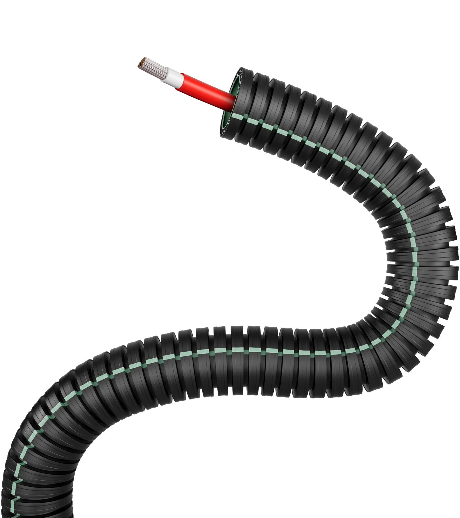 Flexbuis 16/H1Z2Z2-K 1x6 Rood UV iCable rPP R100